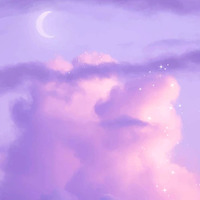 Aesthetic-purple-sky-background-vector-glitter-clouds-design_53876-157556_normal